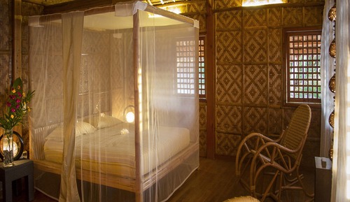 Chambre Panoramique, 1 très grand lit, vue mer, vue mer (Maison Ulysse)