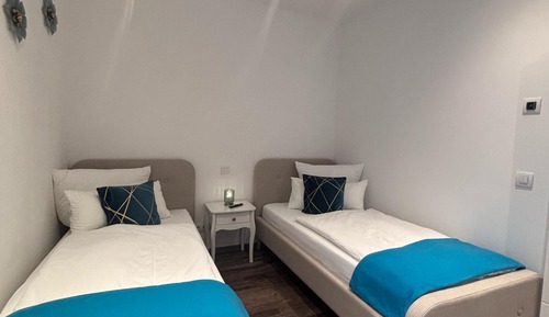 Appart'hôtel, salle de bains privée, vue jardin (Wohnung)