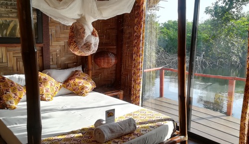 Suite, vue lagon
