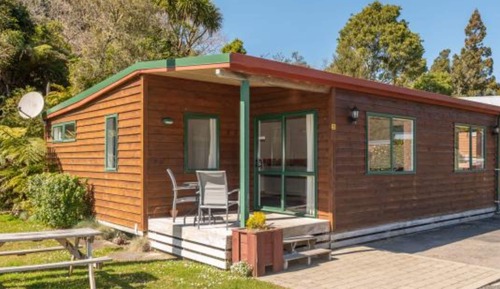 Cabane, 2 chambres, vue parc