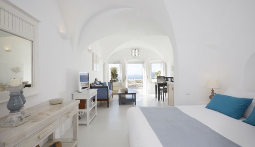 Suite Supérieure, baignoire à jets, vue mer