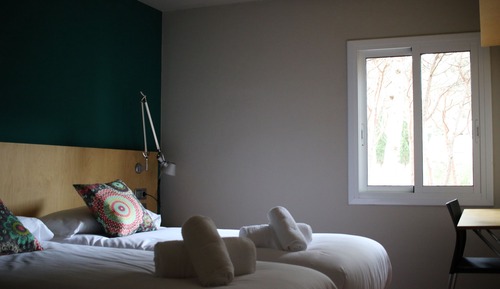 Chambre avec lits jumeaux