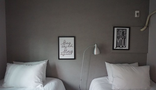 Chambre avec lits jumeaux