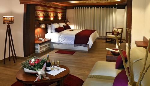Suite Deluxe, 1 grand lit, vue montagne