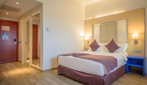 Chambre Standard, 1 lit double, accessible aux personnes à mobilité réduite