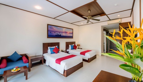 Chambre Double ou avec lits jumeaux, vue mer