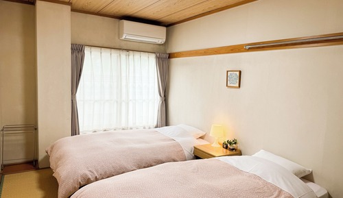Chambre avec lits jumeaux