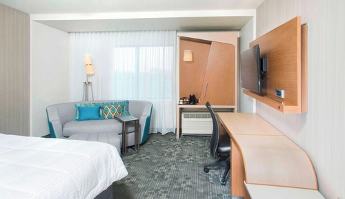 Chambre, 1 lit double (Mobility Accessible, Roll-In Shower)