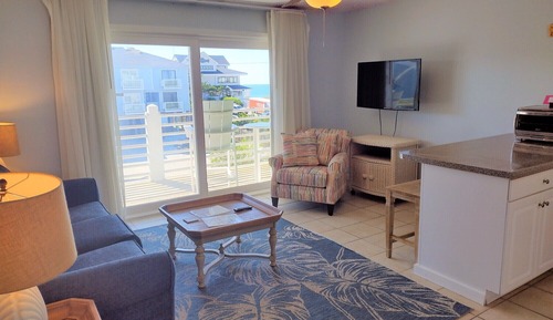 Suite Exclusive, 1 très grand lit et 1 canapé-lit, coin cuisine, vue océan