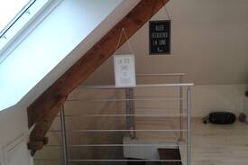 Balleroy Maison | The skylight with the butterfly