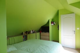 Igoville Maison | La chambre verte
