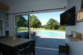 Pouillon Maison | Petite maison à la campagne avec piscine