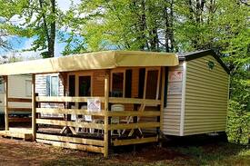 Champs-Romain Villa | Chalet in Dordogne op camping Le Verdoyer