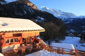 Servoz Villa | Isra Eco-Chalet with sauna. Chamonix Mont Blanc.