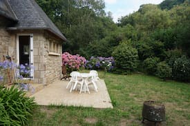 Becleguer Maison | Le Yaudet: Pont Roux,entre mer ( 50m) et rivière