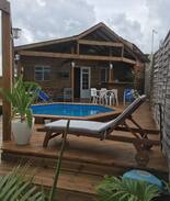 Le Moule Maison | Lilirose Bungalow, wifi, piscine privée