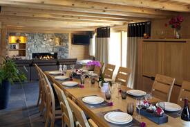 Le Grand-Bornand Villa | Chalet "Marin" avec piscine chauffée, jacuzzi