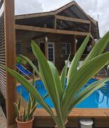 Le Moule Maison | Lilirose Bungalow, wifi, piscine privée