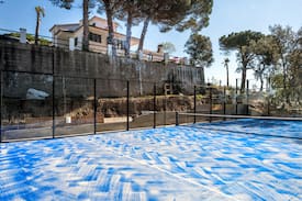 Arenys de Munt Villa | NEW LISTING: Villa with sea views and padel court!