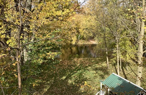 Grass Creek Maison | Riverfront house on the Tippecanoe River- Yogi’s Den - upper level