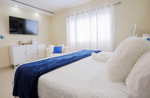 San Francisco de Macoris Appartement | Lovely 3-bedroom apartment in San Francisco de Macorís with AC, WiFi