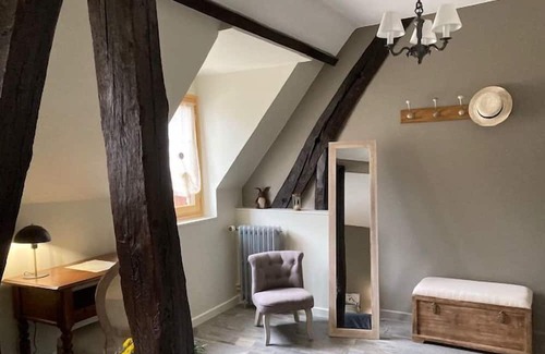 Poce-sur-Cisse Appartement | Nutrisco room in Triboulet's house, Nutrisco