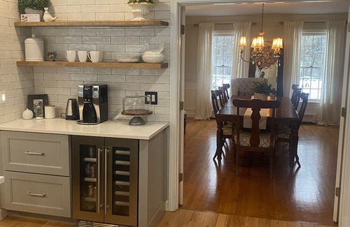 Manchester Maison | Large New England Home with wonderful amenities inside and out.