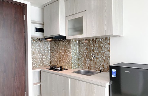 South Tambun Appartement | White Toned Studio At Lrt City Bekasi Apartment
