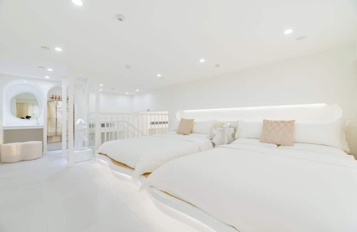 Xiangzhou District Lit Et Petit-Déjeuner | Zhuhai Ocean Code Dreamy Accommodation