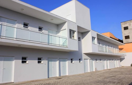 Centro Copropriété | Nice condominium in Peruibe - swimming pool and garage
