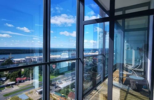 Klaipeda Appartement | Sea view 24th floor apartment