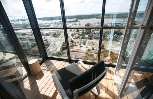 Klaipeda Appartement | Sea view 24th floor apartment