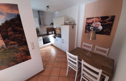 Munstermaifeld Appartement | Apartment 'Hortensia Mosel' with Private Terrace, Private Garden and Wi-Fi