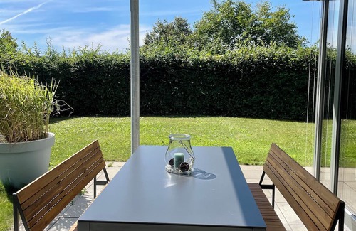 Blaustein Appartement | Traumhafte Ferienwohnung Blaustein-panorama - neu und mit Eigenem Garten!