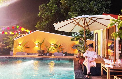 Ninh Binh Maison | Trang An Ao Dai Homestay - Double room with field view - Hang Mua room
