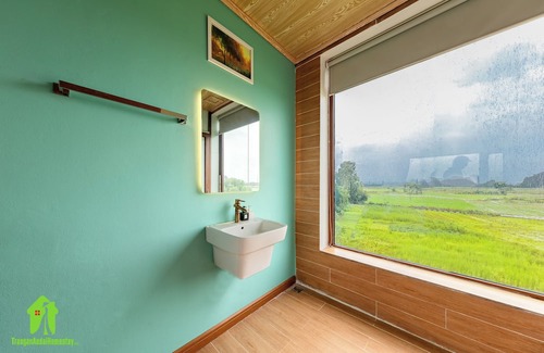 Ninh Binh Maison | Trang An Ao Dai Homestay - Double room with field view - Hang Mua room
