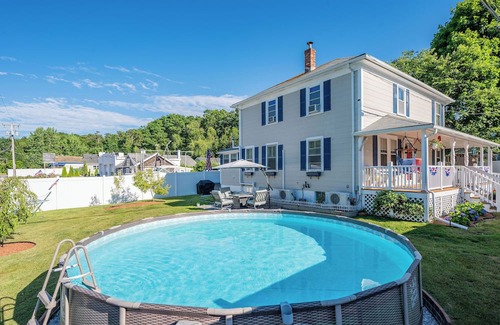 Sagamore Maison | Pool and Playground in Sagamore Ma
