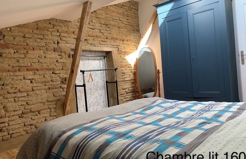 Genebrieres Lit Et Petit-Déjeuner | Logis Groly Gîte spa en Campagne