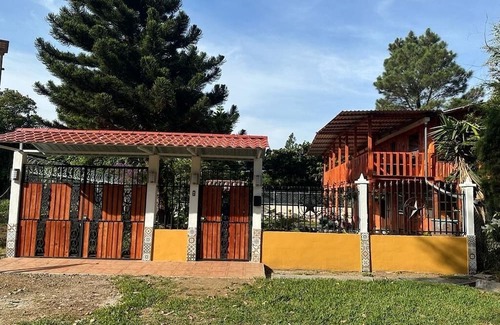 Los Naranjos Cabine | Charming Cabin Retreat in Los Naranjos, El Salvador! Your Serene Getaway Awaits!