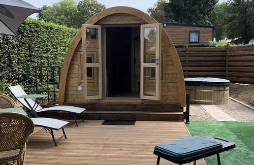 Vosges Location De VR | Domaine les Nids du Lac* - POD 2 Rooms 2 People with private Jacuzzi