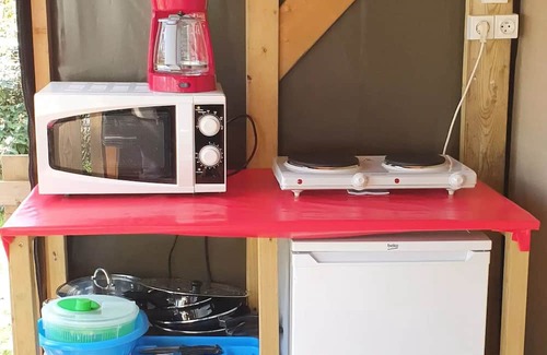 Nort-sur-Erdre Maison | Camping du Port Mulon * - SAFARI CABIN - 4 PEOPLE MAX - WITHOUT SANITARY 4 people