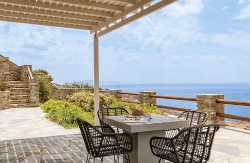 Kato Aprovatou Appartement | Apartment 'Captain's Pounda Suite' with Sea View, Wi-Fi and Air Conditioning