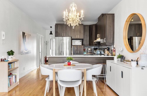 Rosemont-La Petite-Patrie Copropriété | Cute & Modern Condo - (Free Parking & Near Public Transit) - AC & Private Patios