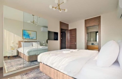 Basaksehir Appartement | Eden - Bright Modern 2BR Apt w/ Parking & Gym