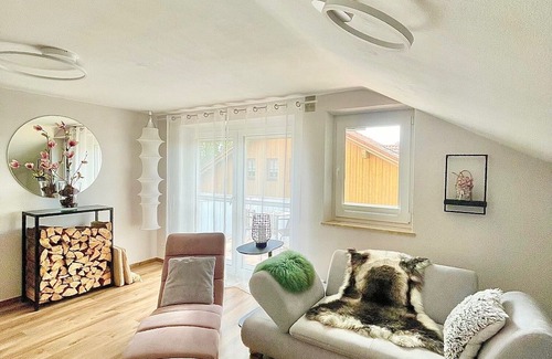Haldenwang Appartement | Ferienwohnung Fernblick Börwang Allgäu