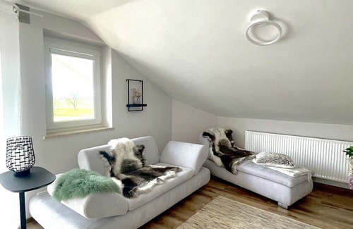 Haldenwang Appartement | Ferienwohnung Fernblick Börwang Allgäu
