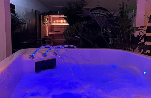 Ahlen Appartement | Luxuriöse Wellness Suite mit Whirlpool und Sauna