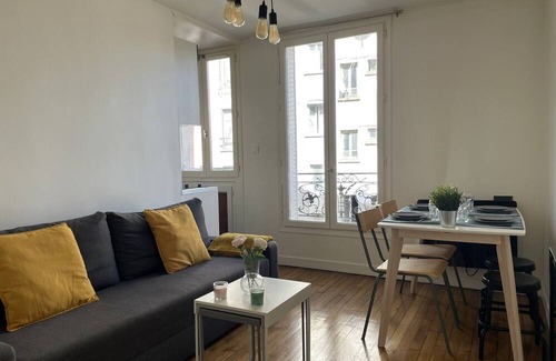 Pantin Appartement | Cosy 30 m² love cocoon in Pantin