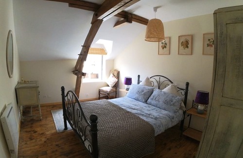 Bersac-sur-Rivalier Lit Et Petit-Déjeuner | Double room with garden view