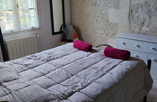 Brives-sur-Charente Lit Et Petit-Déjeuner | Les Tulipes Chambre Avec vue sur Jardin